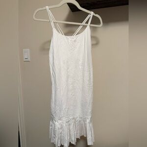 Vintage White Strappy Sports Dress